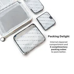 Assembly Rover Set Of 3 Textured 360-Degree Rotation Hard-Sided Trolley Suitcases 73.5 cm image 3