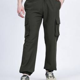 Shein Ankle Length Cargo Joggers with Pockets-image-16