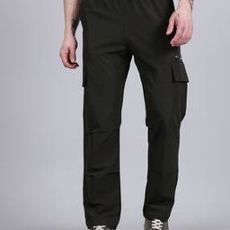 Shein Full Length Panelled Cargo Track Pants-image-95