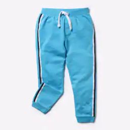 Cotton Joggers with Contrast Taping-image-37