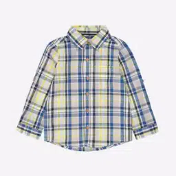 Checked Shirt with Patch Pocket-image-51