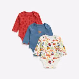 Pack of 3 Printed Bodysuit-picture-31