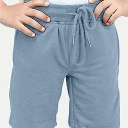 Boys Regular Fit Shorts with Drawstring Waist-image-7