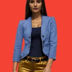 Women Regular Fit Denim Shrug-21