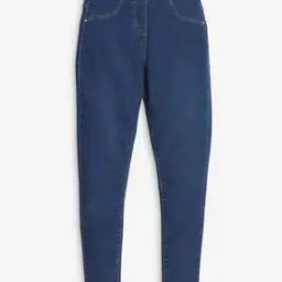Girl Straight Jeans with Insert Pockets-image-2
