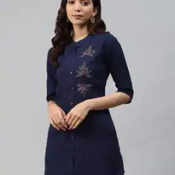 Embellished Tunic with Mandarin Collar-picture-24