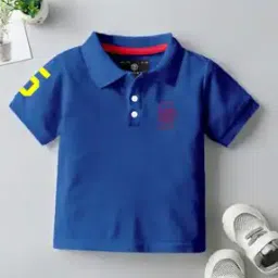 Boys Regular Fit Polo T-Shirt-image-90