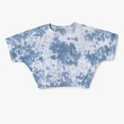 Tie & Dye Print Round-Neck T-Shirt-image-89