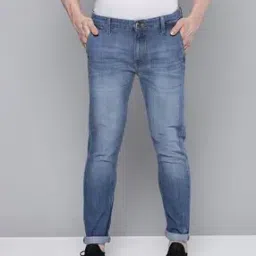 Washed Slim Fit Jeans-image-81