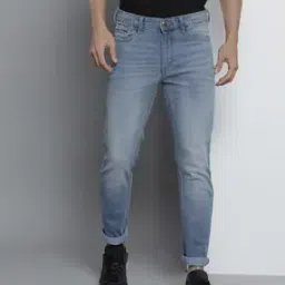 Washed Slim Fit Jeans-image-15