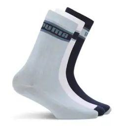Pack of 3 Brand Print Ankle-Length Socks-image-96