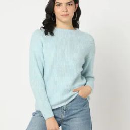 Ribbed Crew-Neck Pullover-image-89