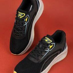 Men Knitted Lace-Up Running Shoes-image-41