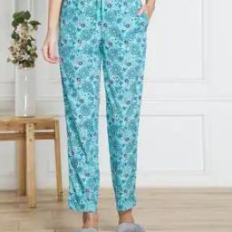 Women Floral Print Pyjamas with Insert Pockets-image-42