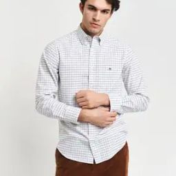 Men Checks Regular Fit Shirt-image-67