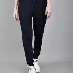 Women Straight Joggers with Drawstrings-image-33