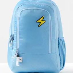 Unisex Checked Backpack with Adjustable Straps-1