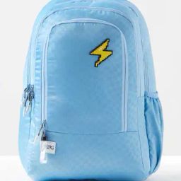 wiki Unisex Checked Backpack with Adjustable Straps image 1