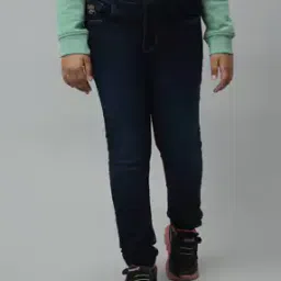 cantabil Girls Mid-Rise Slim Jeans-picture-31