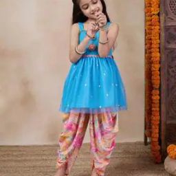 pspeaches Girls Embroidered 2-Piece Kurta Set-picture-36