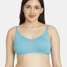 Double Layered Non-Wired Non-Padded 3/4th Coverage T-Shirt Bra-picture-12