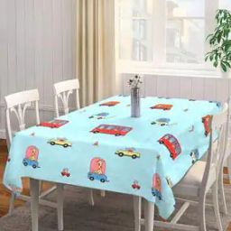 Cartoon Cotton Blend 8 SEATER Table Cover-picture-44