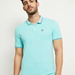 Men Slim Fit Polo T-Shirt-image-63