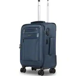Striped Luggage Bag with Number Lock-27