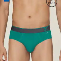 Pack of 2 Briefs with Elasticated Waistband-image-20