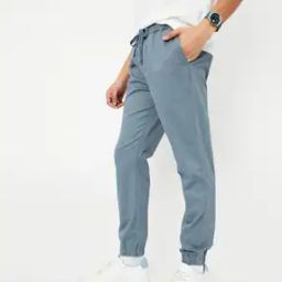 Men Slim Fit Joggers-image-12