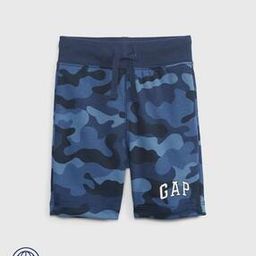 Camouflage Print Slim Fit Shorts-7