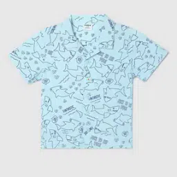 Graphic Print Regular Fit Shirt-10