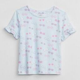 Printed Round-Neck Top-image-8
