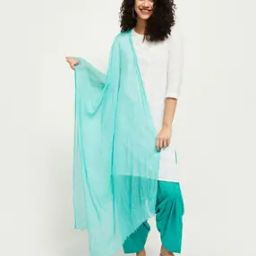 Women Dupatta with Tassels-picture-38