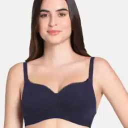 Thickly Padded - 3 Mm Non-Wired Full Coverage Seamless Essential T-Shirt Bra - BRA75501-image-79