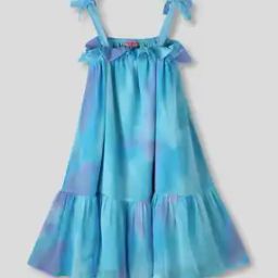 Girls Ombre-Dyed Tiered Dress-image-82