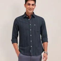 Men Striped Regular Fit Shirt-image-65