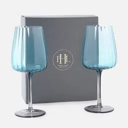 Set of 2 Ribbed Wine Glasses-image-79