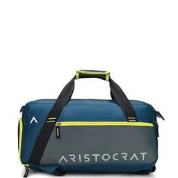 Men Colourblock Duffle Bag-image-45