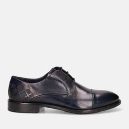Men Round-Toe Derbys with Lace Fastening-image-4