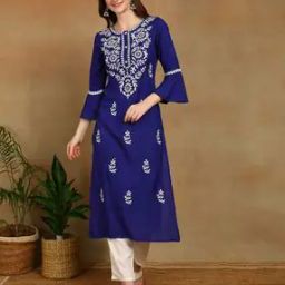 Women Embroidery Kurta-image-91