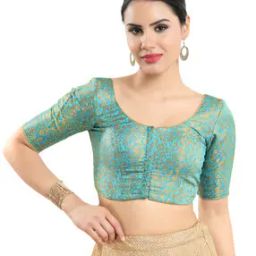 Women Woven Front Open Blouse-picture-14