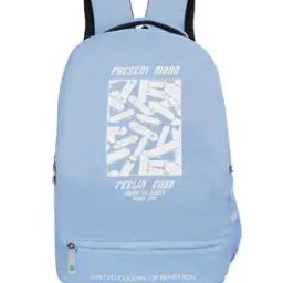 Men Typographic Print Backpack with Adjustable Strap-9
