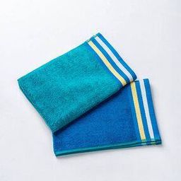 Pack of 2 Striped Hand Towels-30