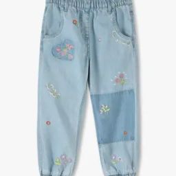 Girls All-Over Embroidered Joggers-image-23