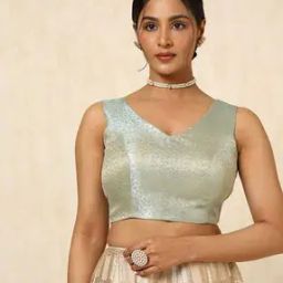 Women Back Open Blouse-image-56