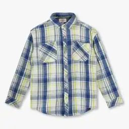 Boys Plaid Check Shirt-image-63