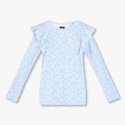 kg frendz Girls Floral Print Slim Fit Top-picture-31