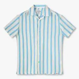 Boys Striped Cotton Shirt-picture-15
