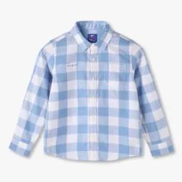 Boys Checked Regular Fit Shirt-19